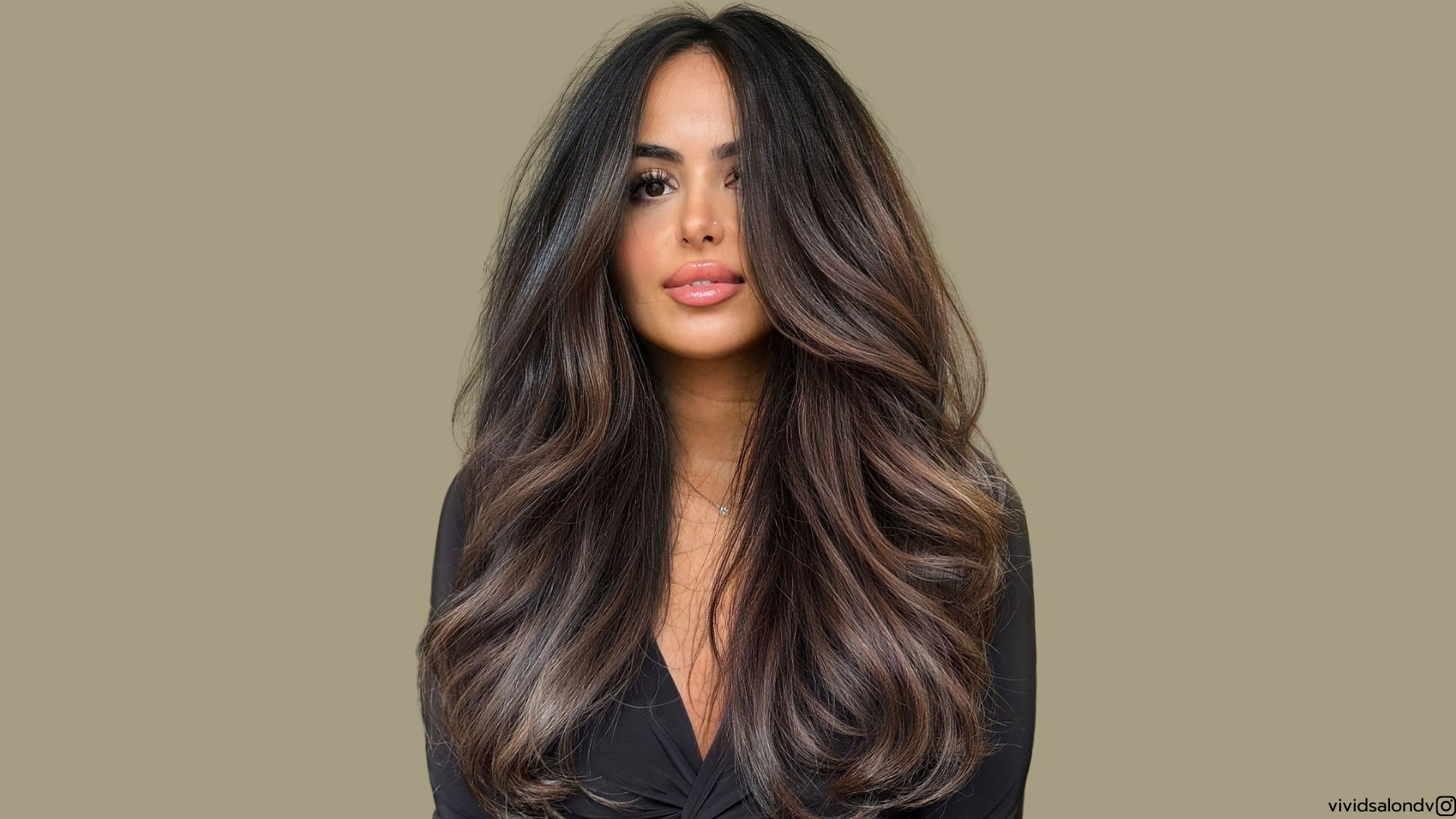 balayage caramello scuro