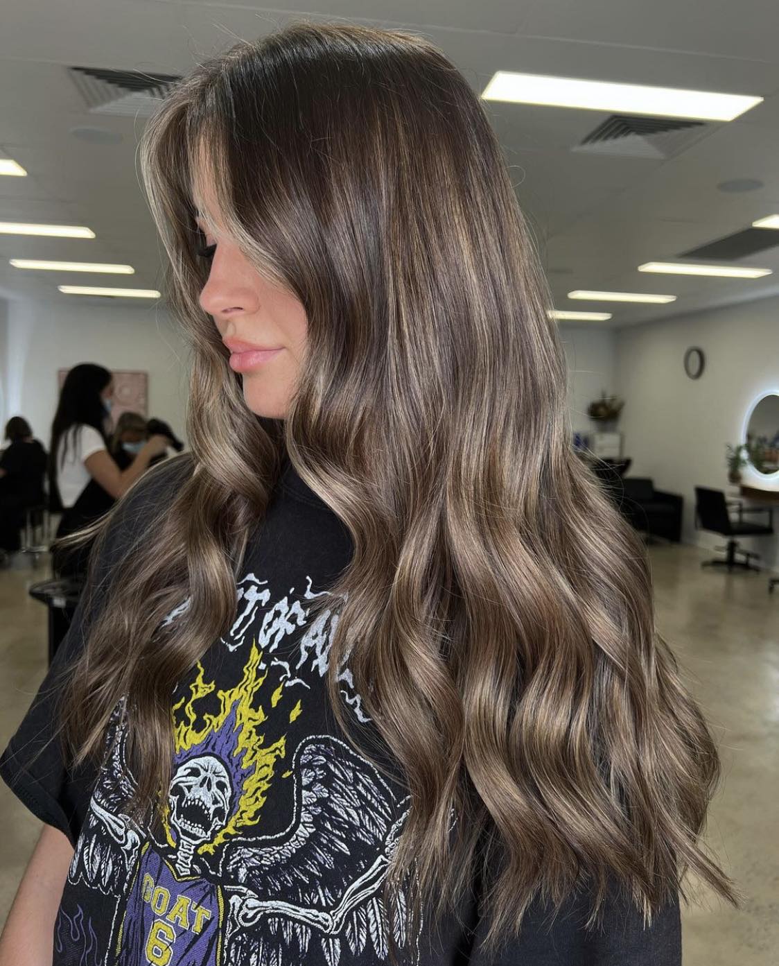 Ombre para o inverno Cor do Cabelo Morena