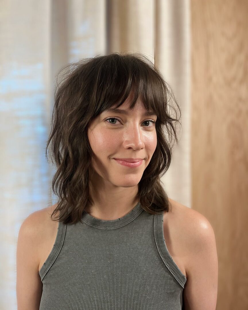 13 Flattering Choppy Lob Ideas For Your Next Big Cut