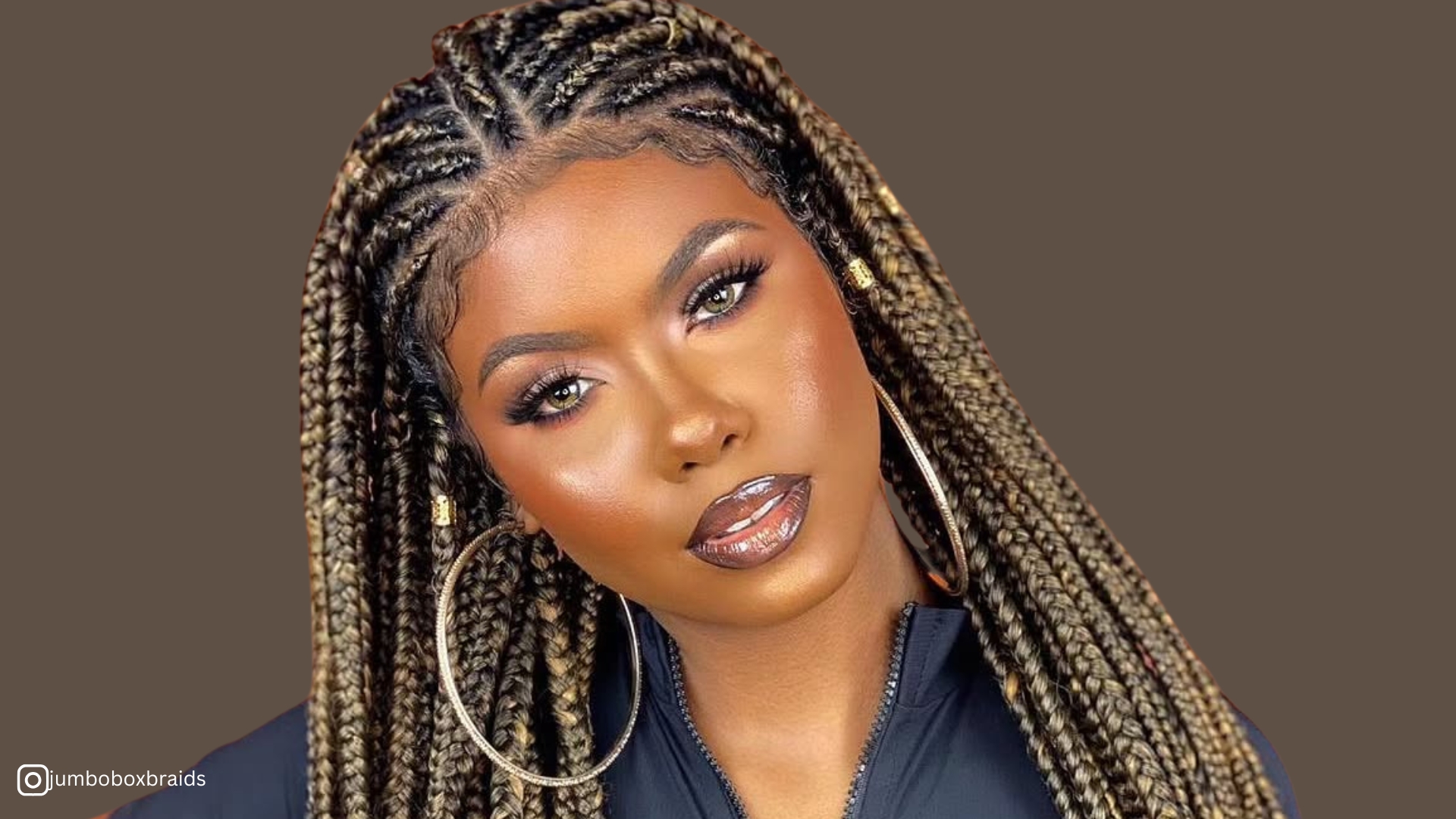 estilos de box braids