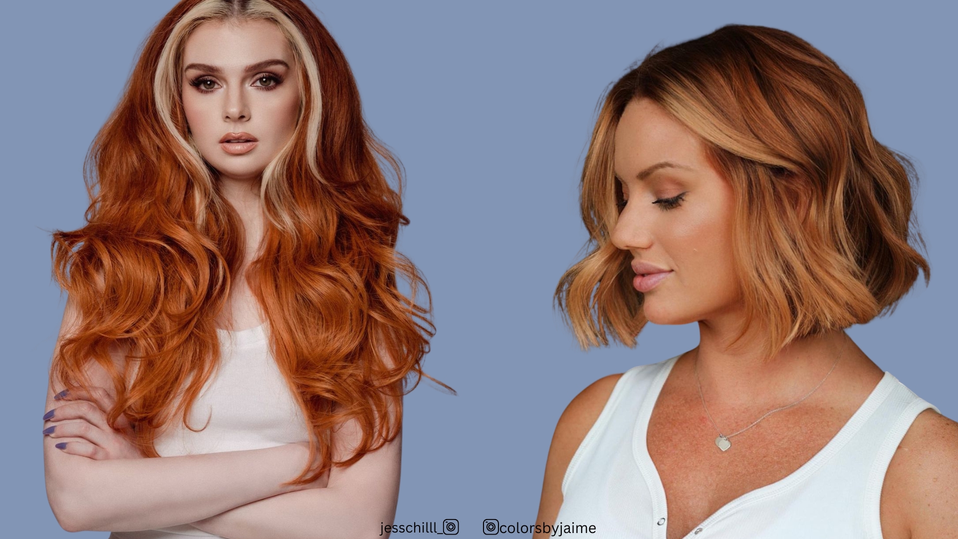 12 Cowboy Copper Hair With Blonde Money Piece Ideas To Blend Vibrancy And Warmth