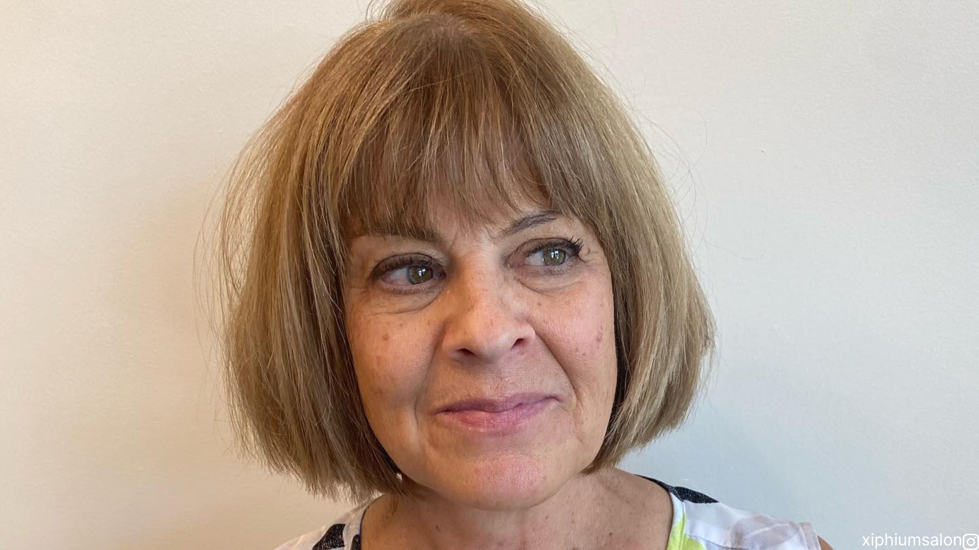 chin length haircuts for women over 60