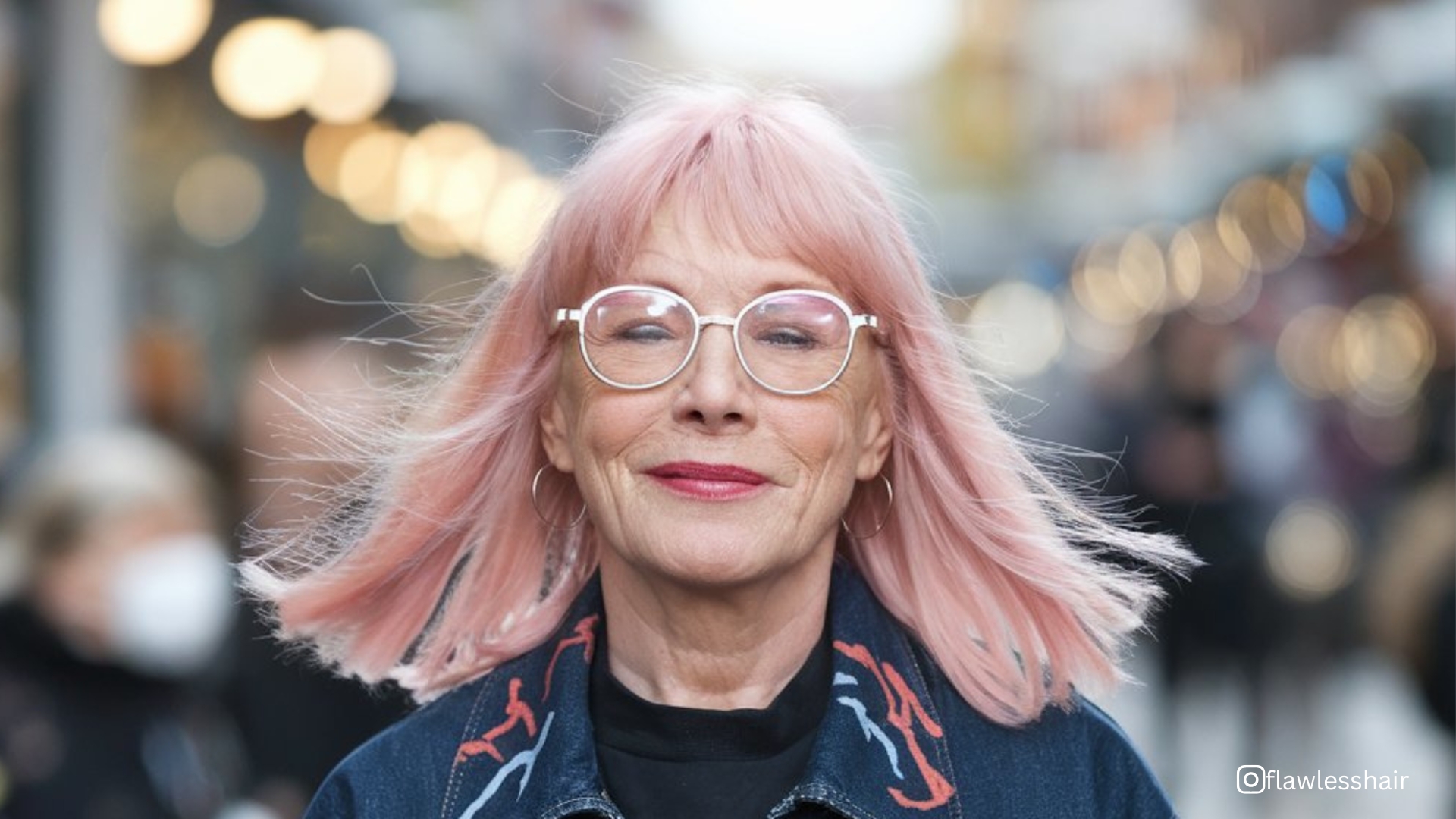 cabelo atrevido penteados para mulheres idosas