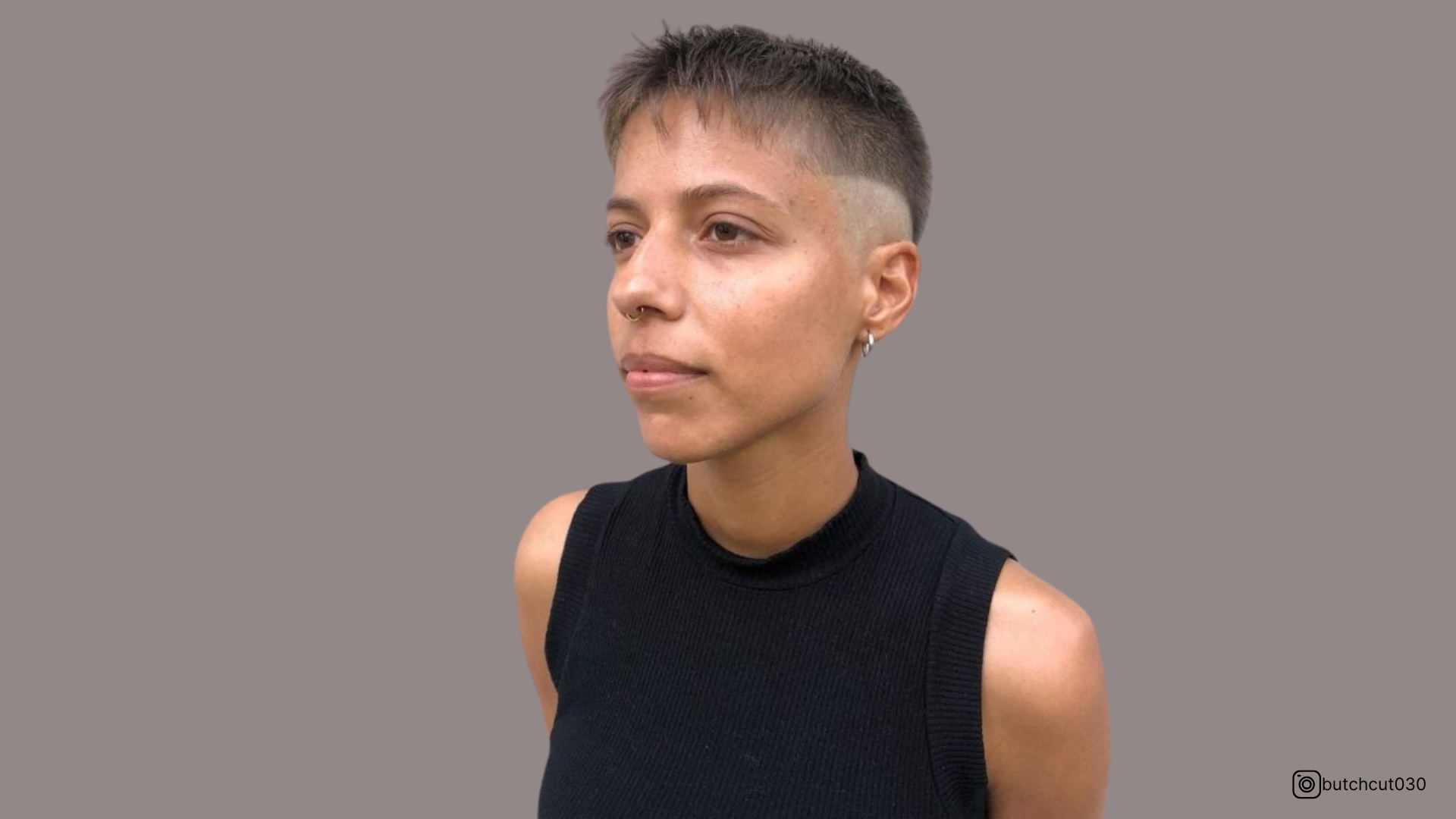 non binary haircut