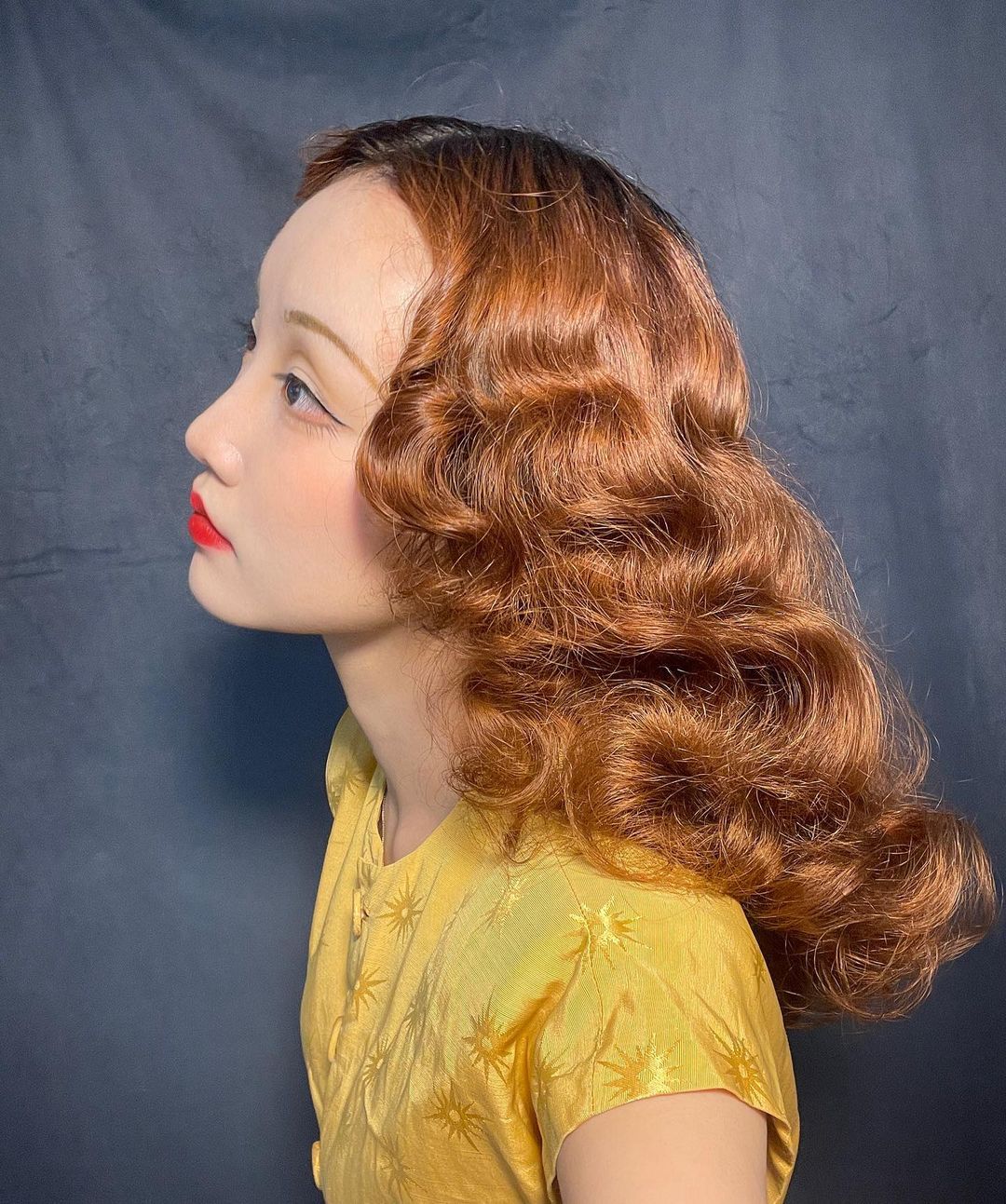 1940s vintage curls