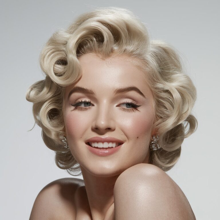 Marilyn Monroe Inspired Hair: Glamorous Silhouettes and Timeless Style