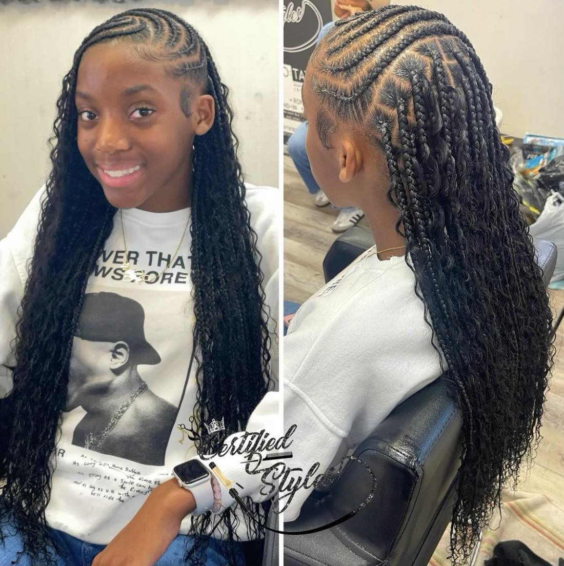 Fulani And Box Braids For Kids