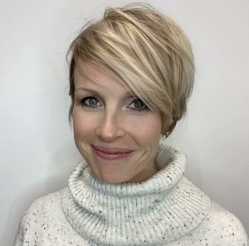 Layered Long Pixie Cuts Are A Go-To Style For Making A Statement