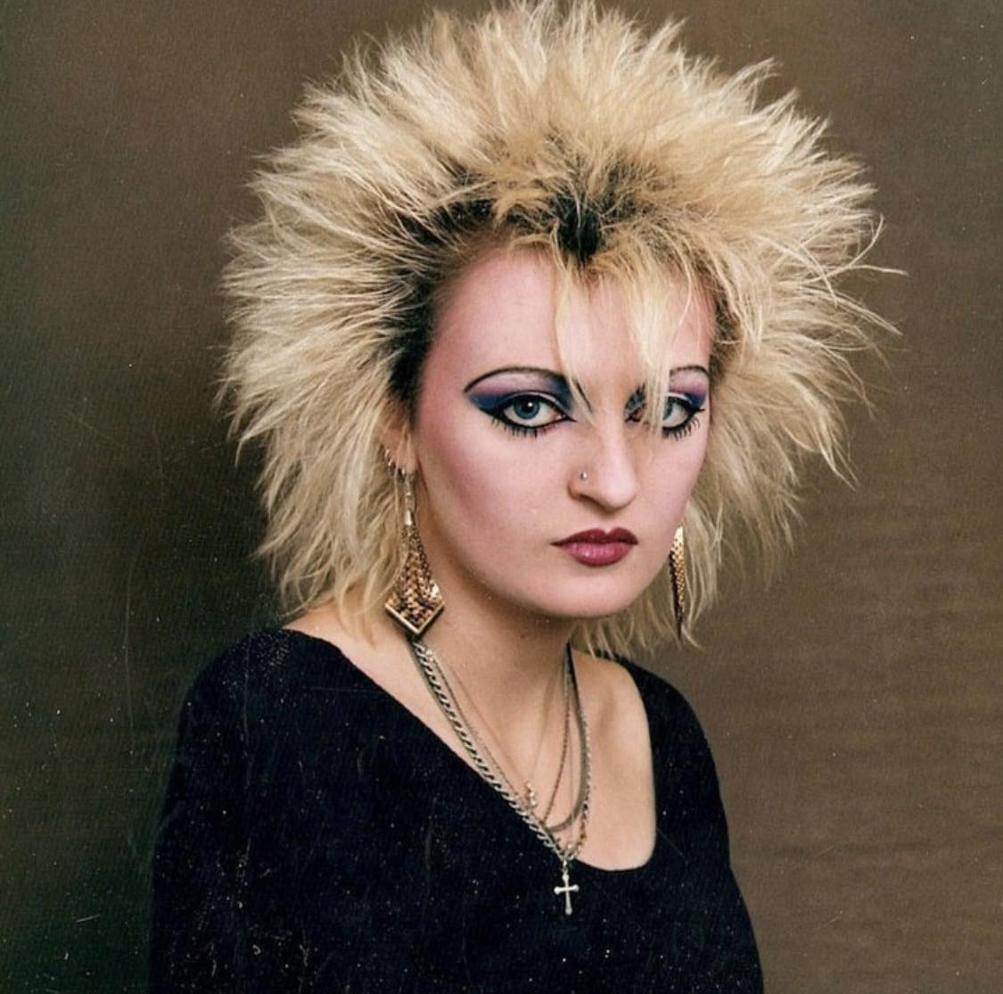 Penteado punk dos anos 80