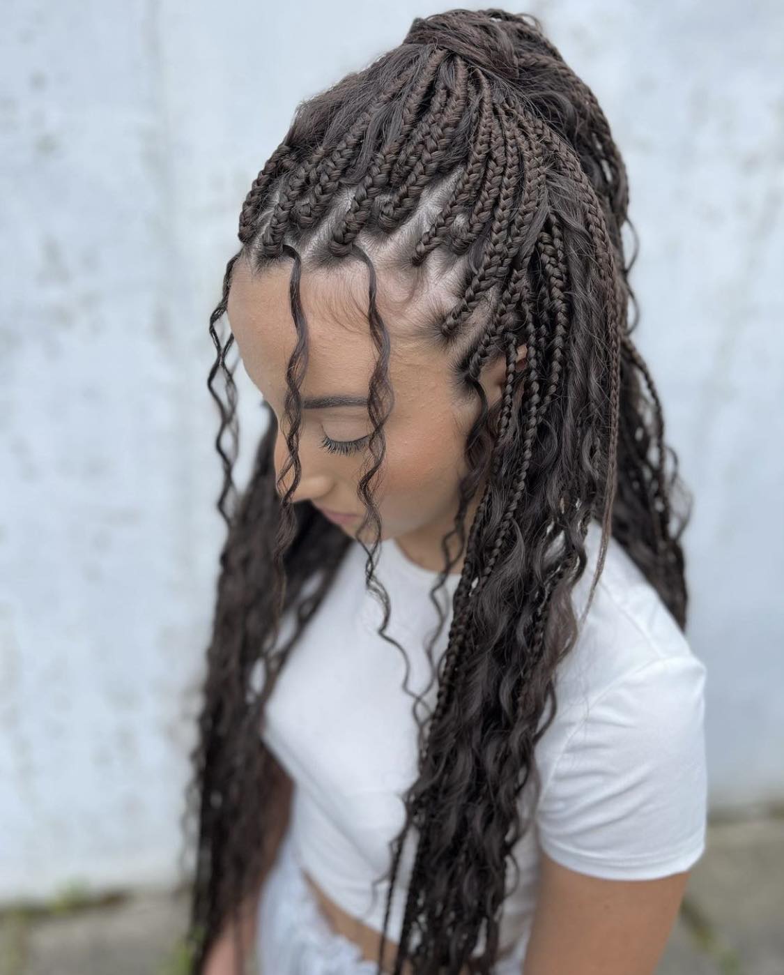 Bohemian Half Updo