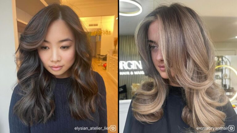 balayage babylights
