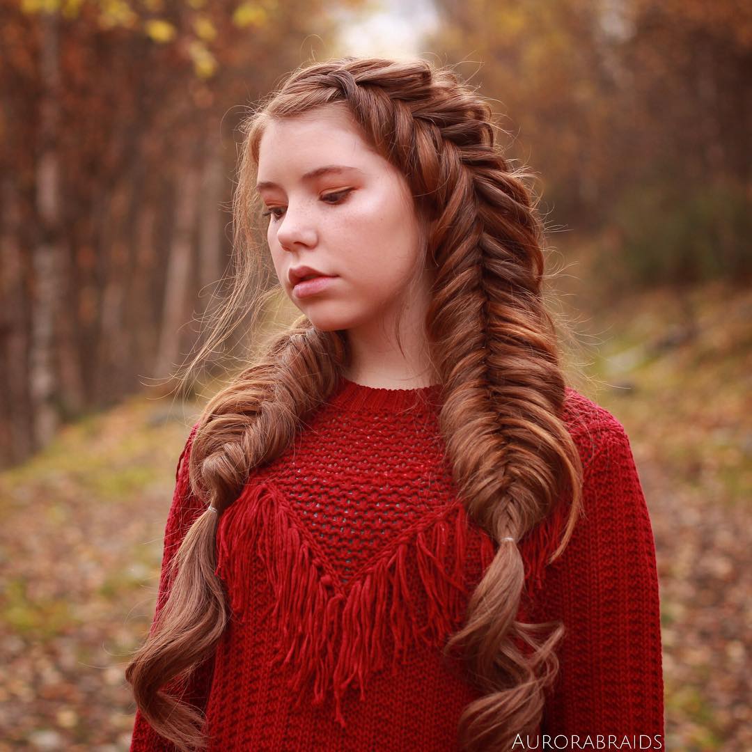 Braid Pigtail Hairstyle
