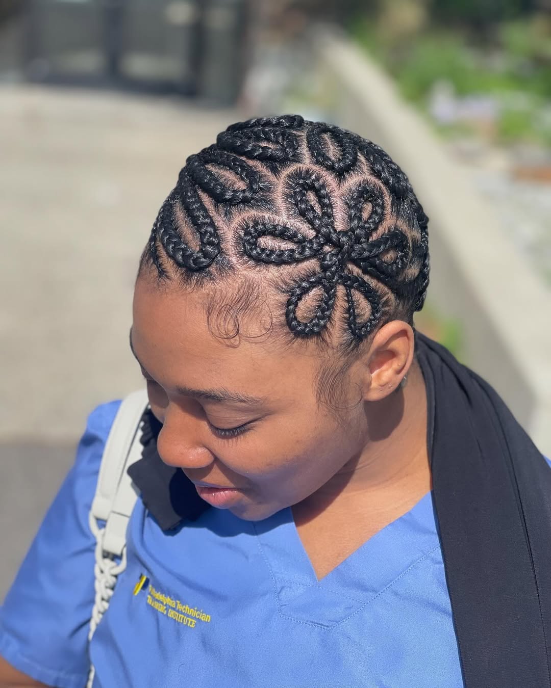 braided baldie