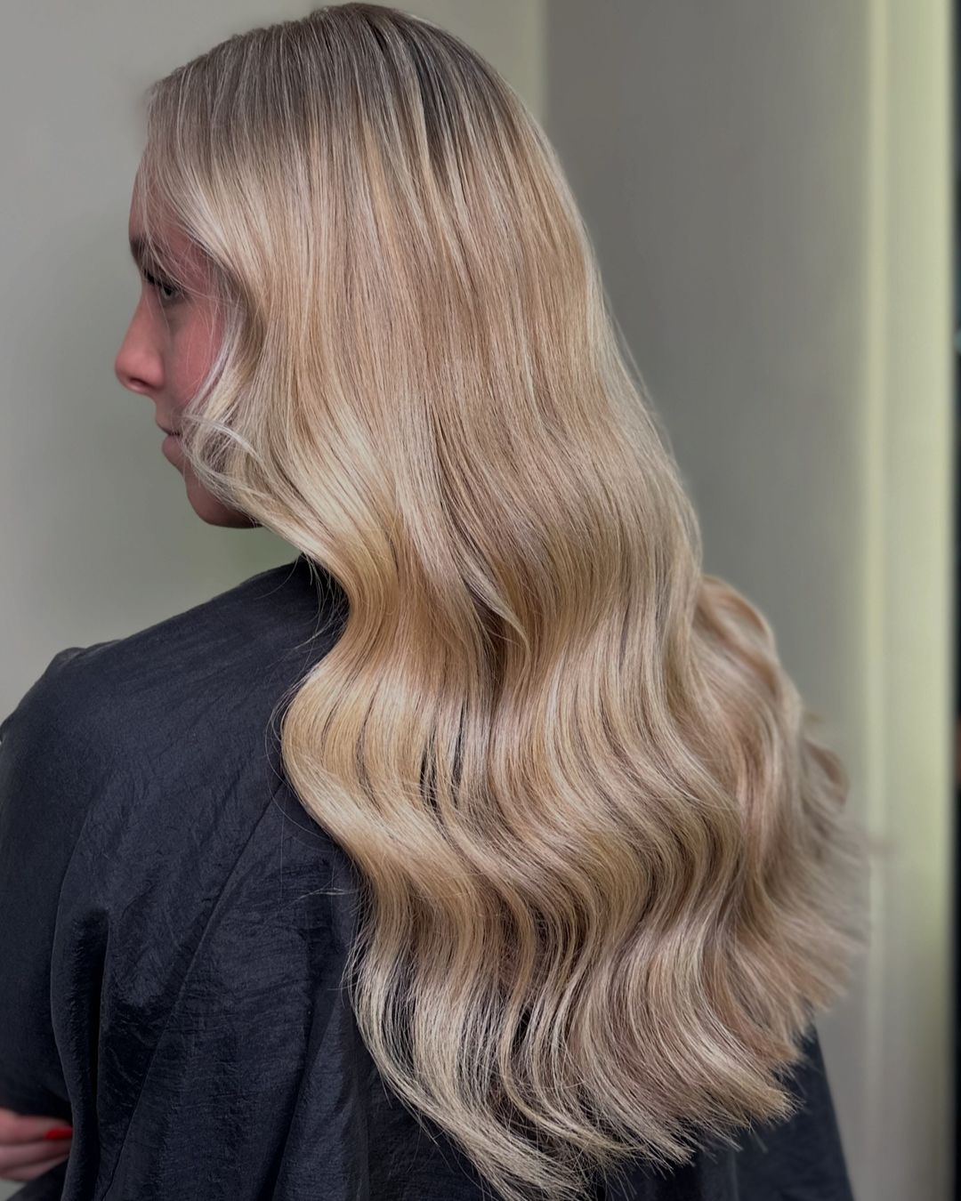 boterblonde highlights