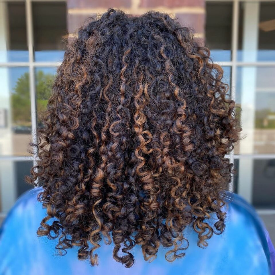 Balayage Caramel Cheveux Bouclsnull