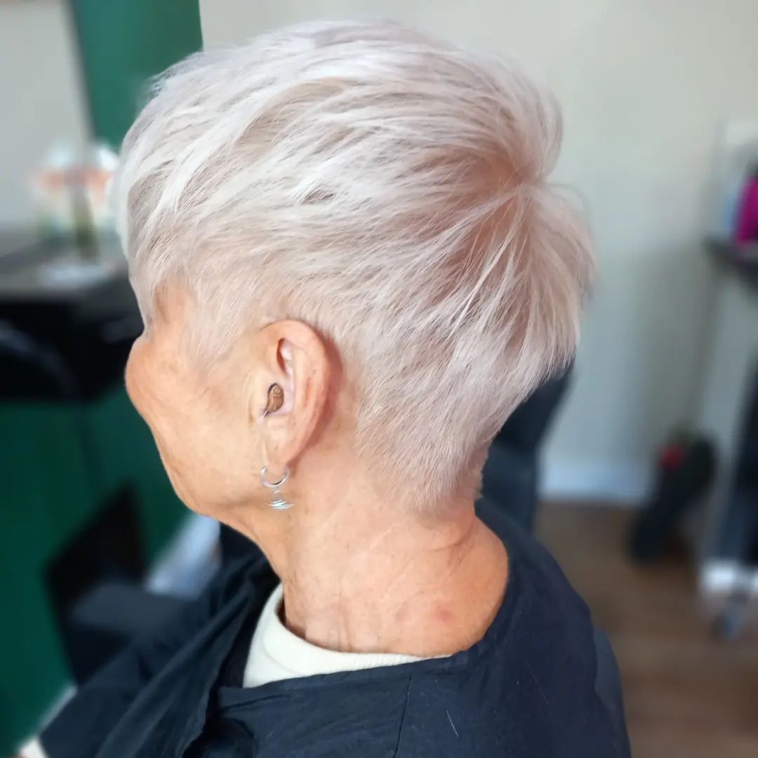 12 Fresh And Modern Choppy Pixie Cut Ideas For Women Over 60