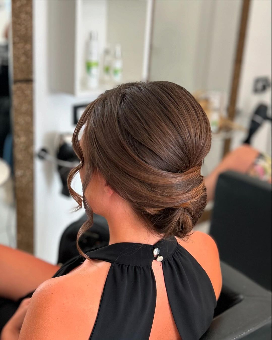 chignon clássico