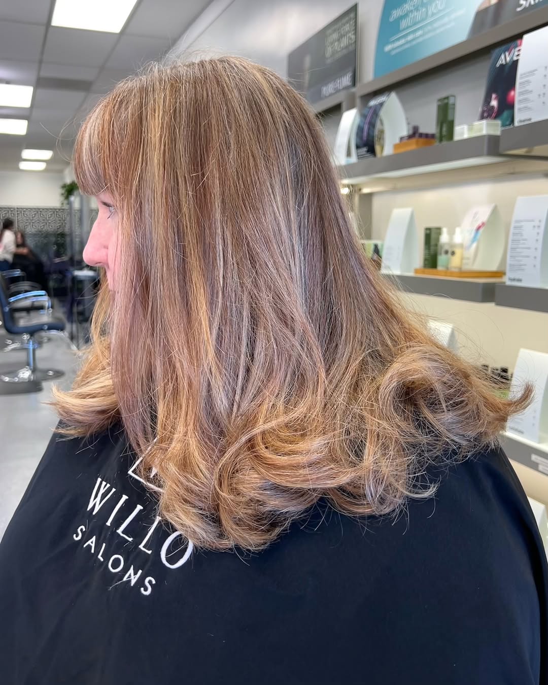 Copper Partial Balayage