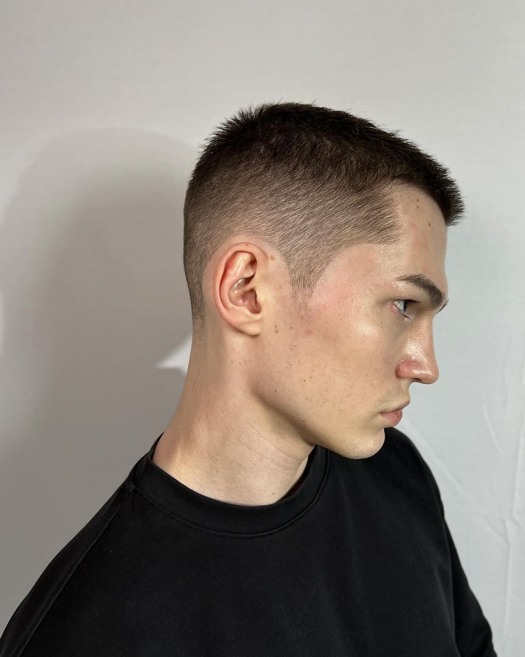 crew cut androgyne stijl