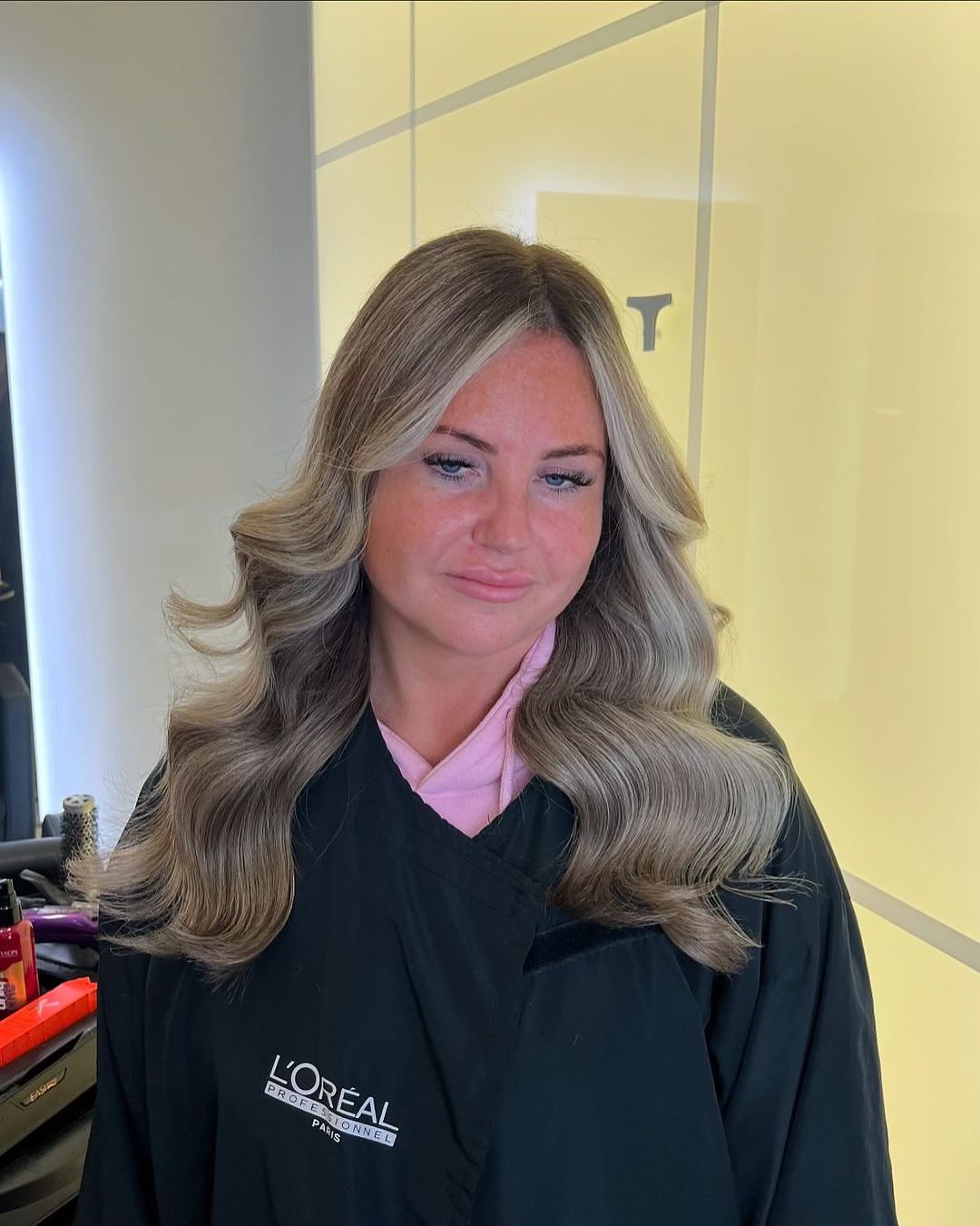 Dark Ash Blonde Babylights Balayage Mix