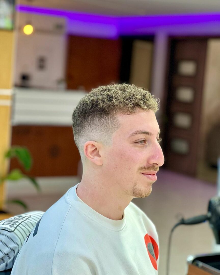 CURLY HAIR LOW DROP FADE visual data 2