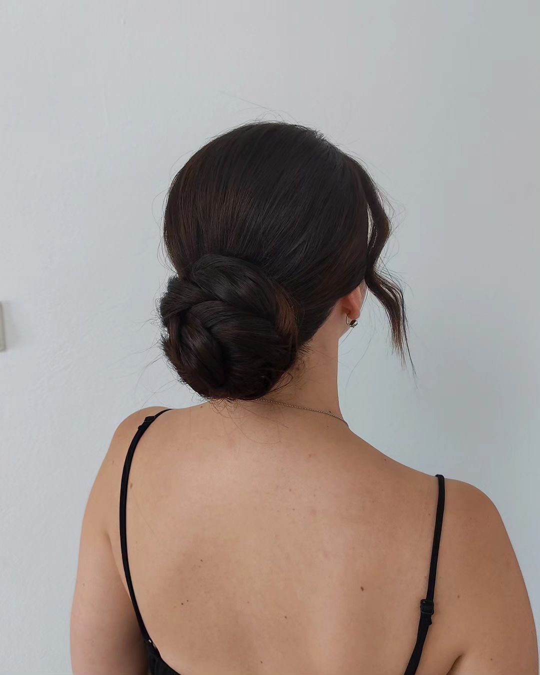 Elegante chignon intrecciato