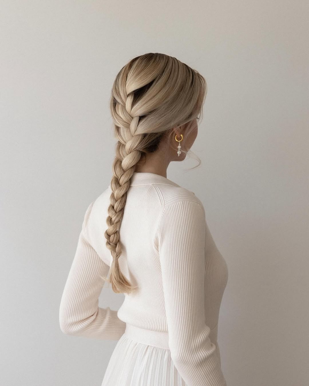 Elegant French Braid