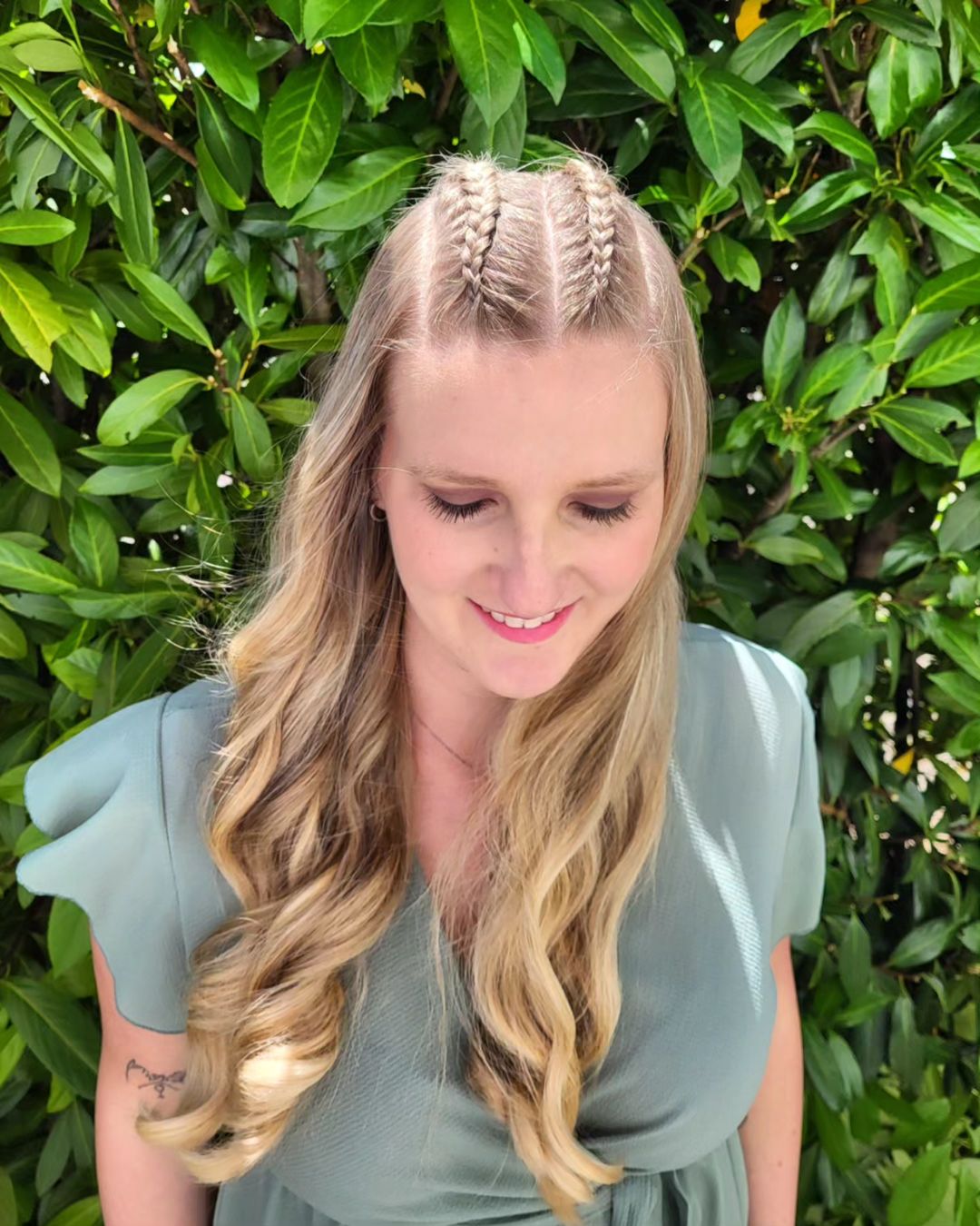 Tresse de devant Cornrow Braid Style