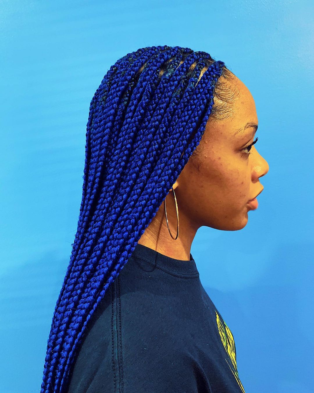 Knooploze Box Braids Senegalese stijl