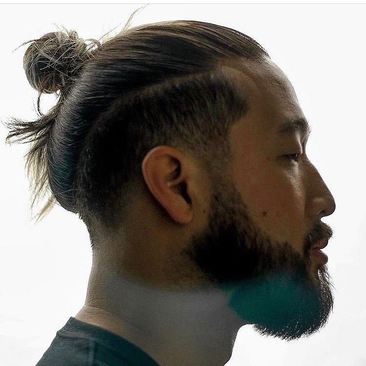 man bun kapsel