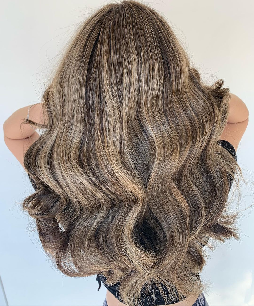 balayage inverso multitono