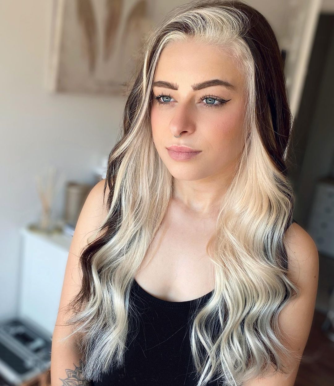 Narcissa Malfoy Cabelo comprido ondulado