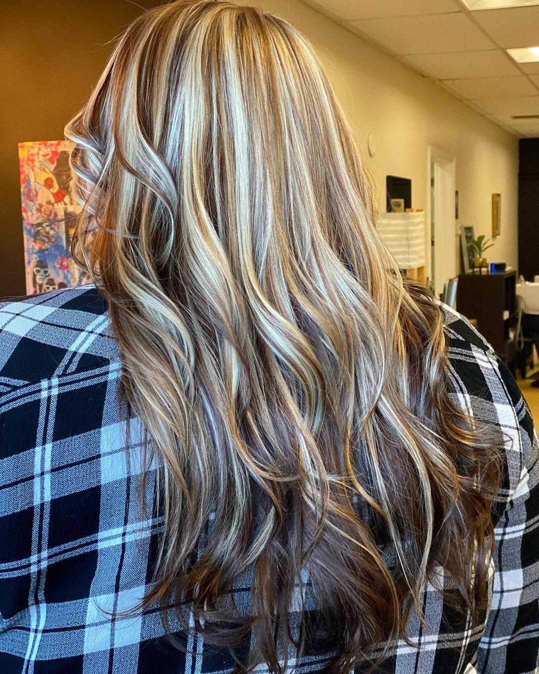 partial highlights and lowlights