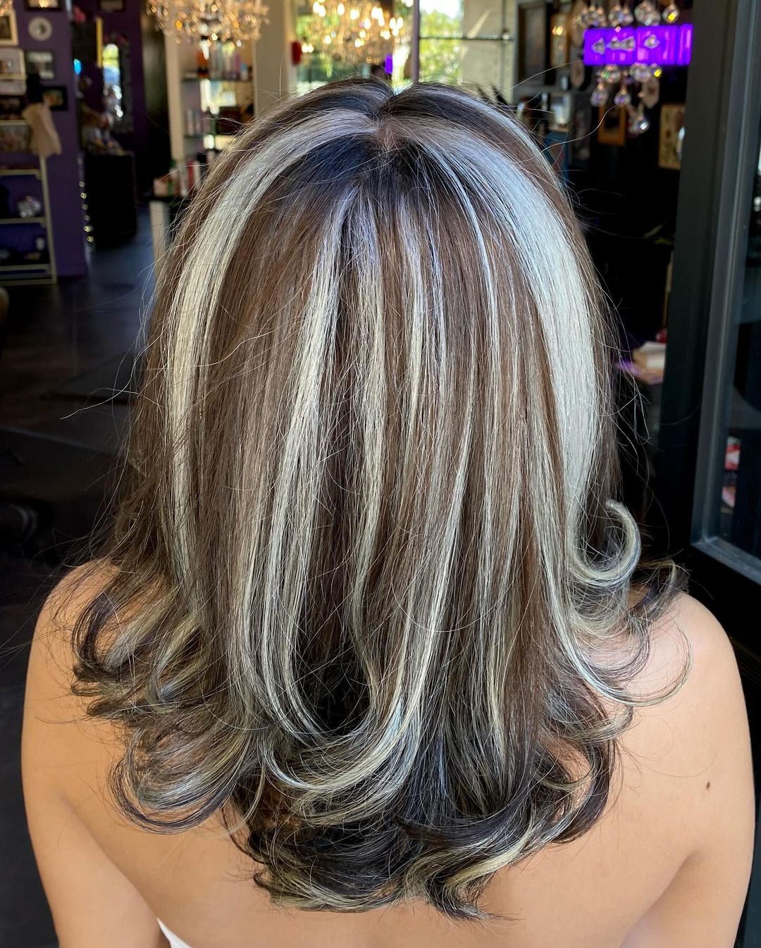 platinum blonde highlights