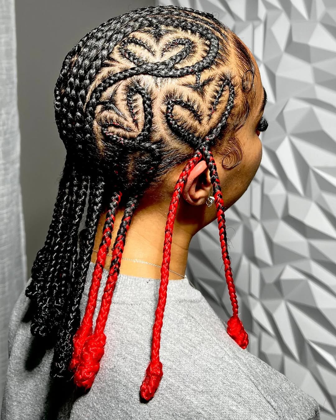 Senegalese stijl met hart details