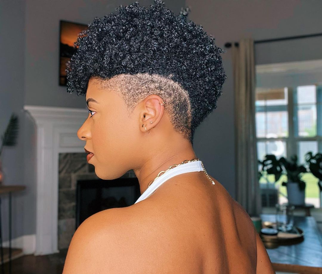 Side Fade With Wash N Go
