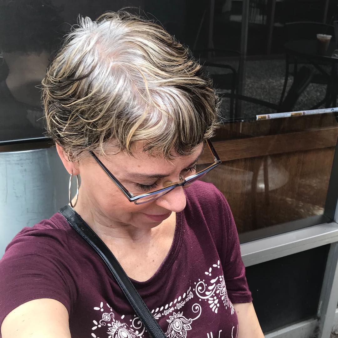 Silky Pixie Cut With Feathered Cut
