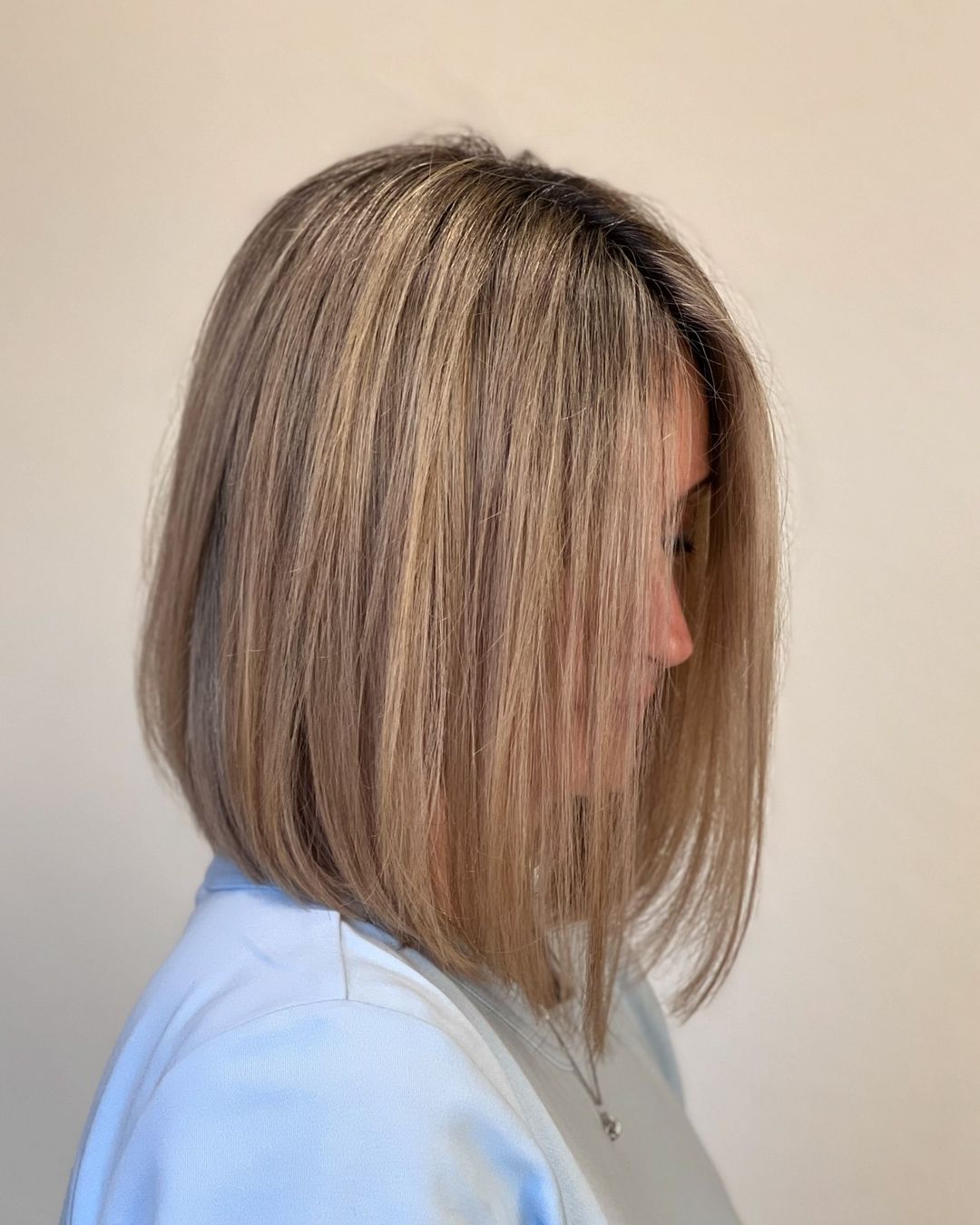 Sleek Long Bob