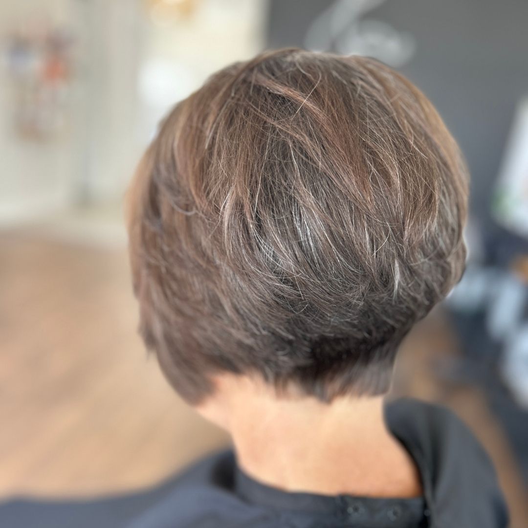 Textured Angled Pixie