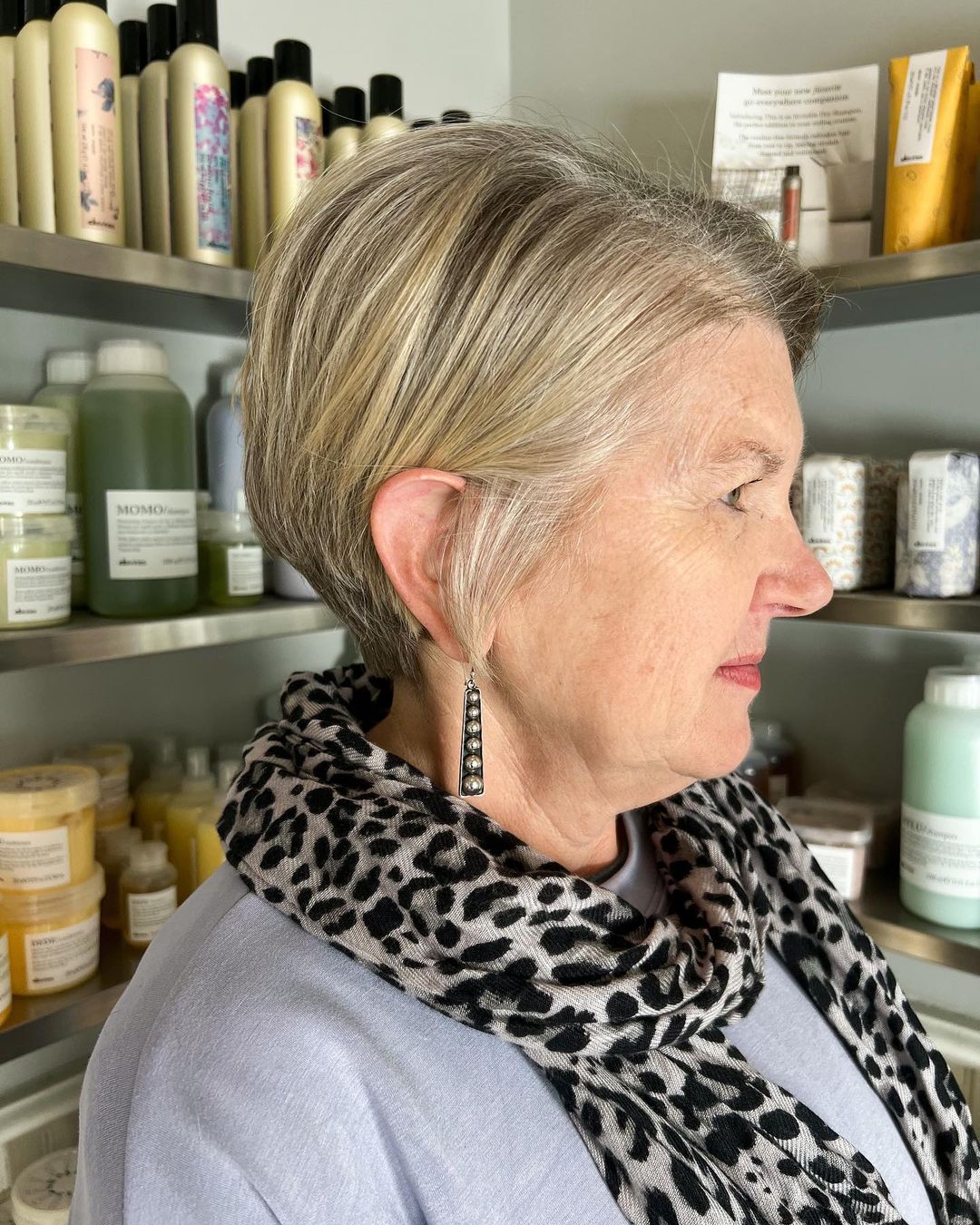 Trendy Pixie Lang Geknipt Voor Ouder Dan 60