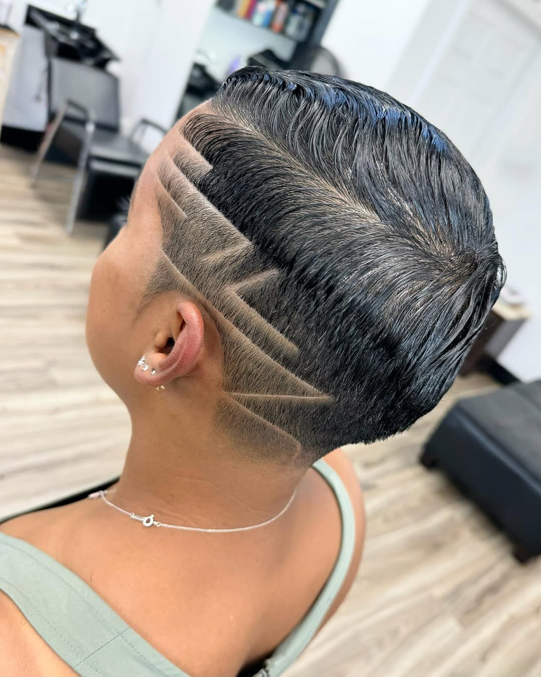 Undercut Pixie Fade