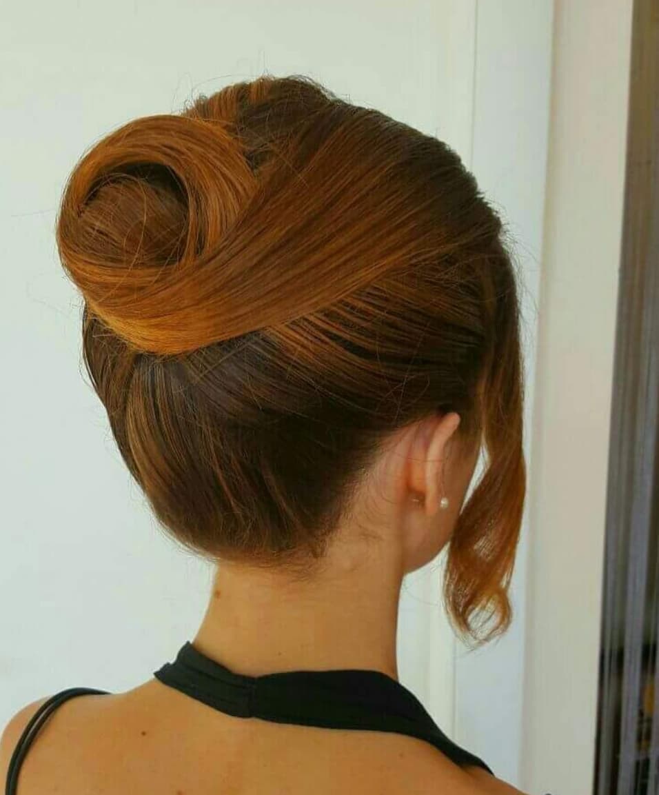 wedding chignon hairstyle