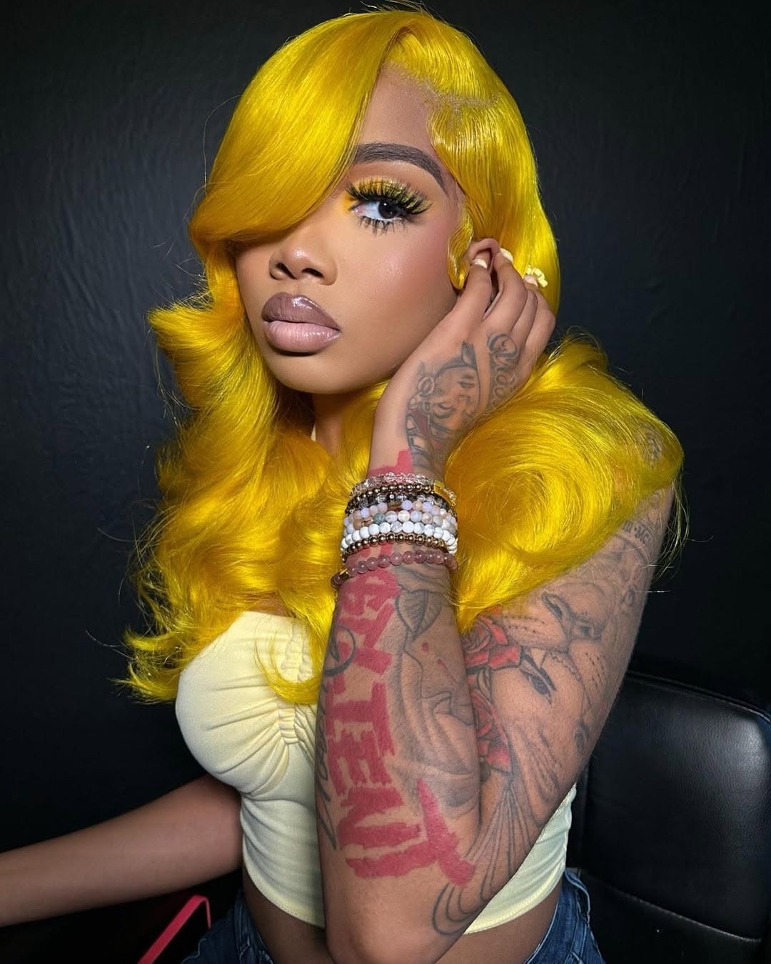 Yellow Wig