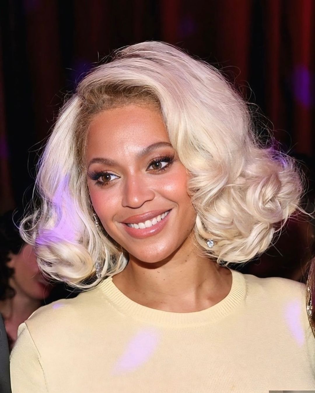 beyonce with old hollywood bob