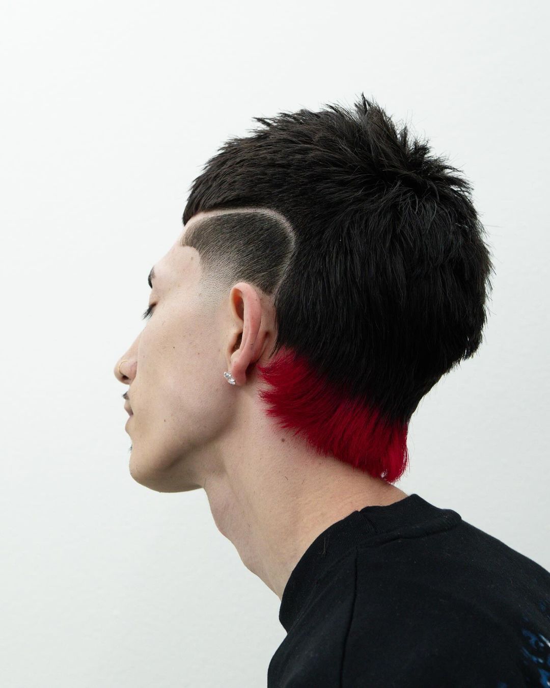 burst fade mullet haircut