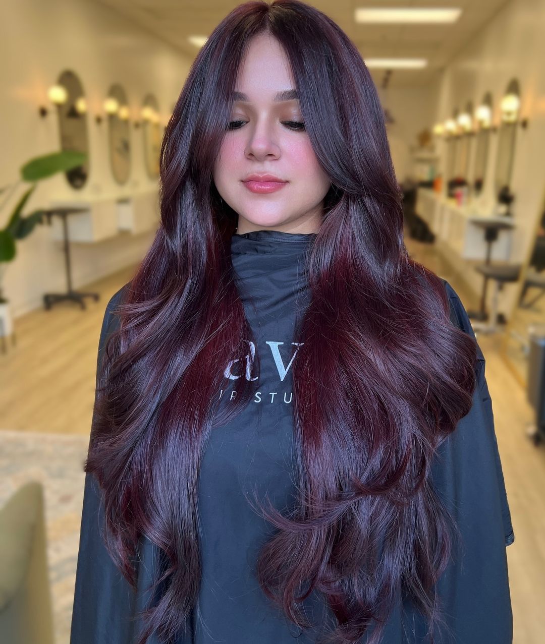 cabelo cherry cola