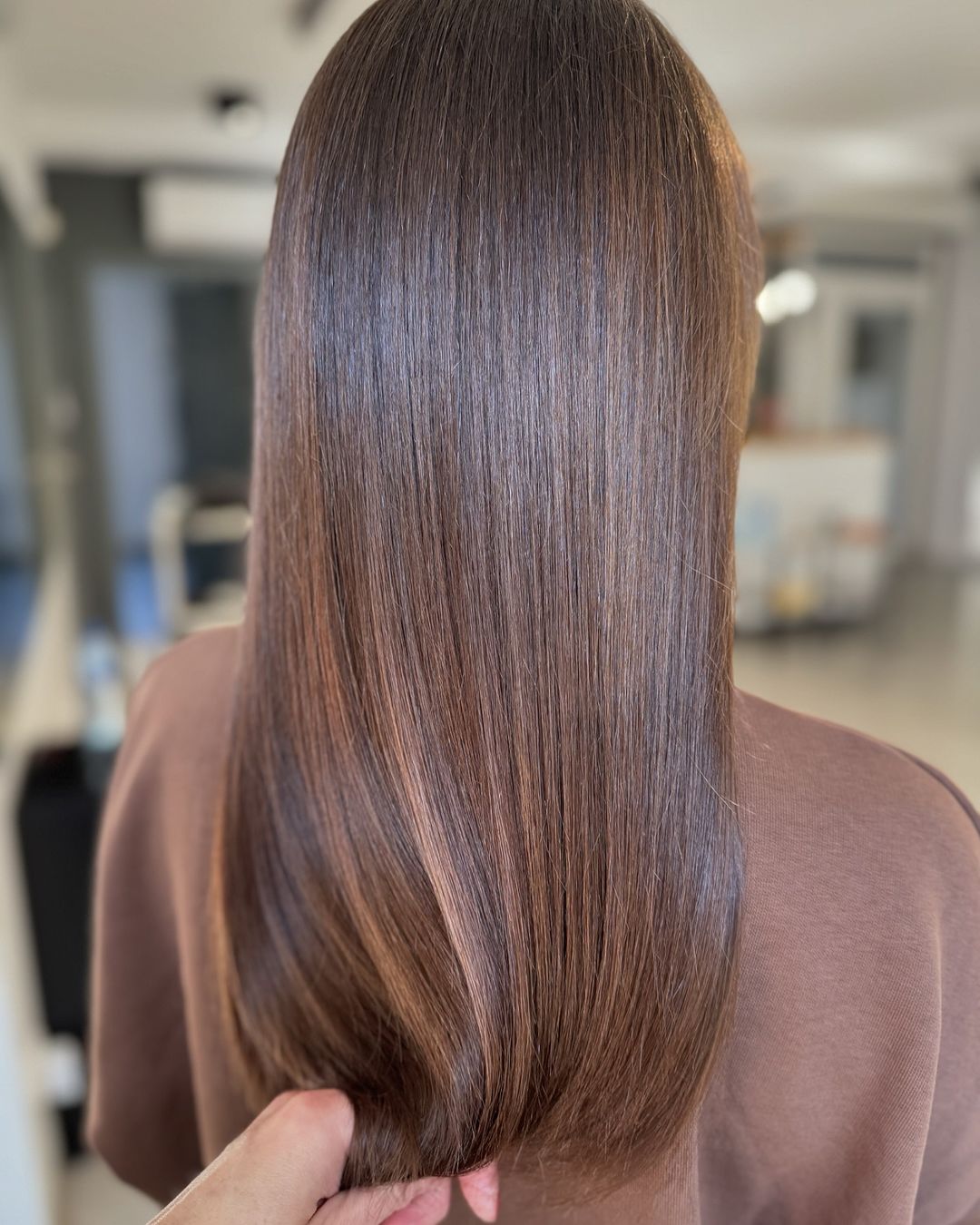 chocolate caramel highlights