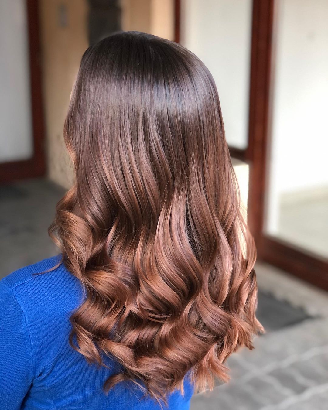 diferentes tonos de cabello castaño ombre