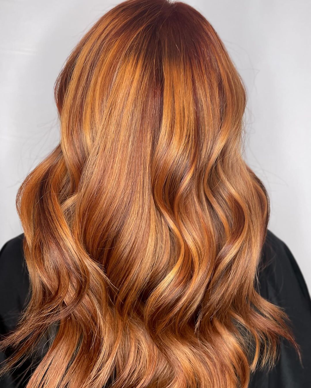 dimensional ginger copper hair