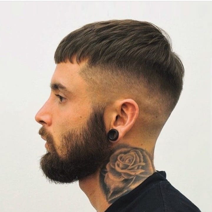 french crop mens haircut